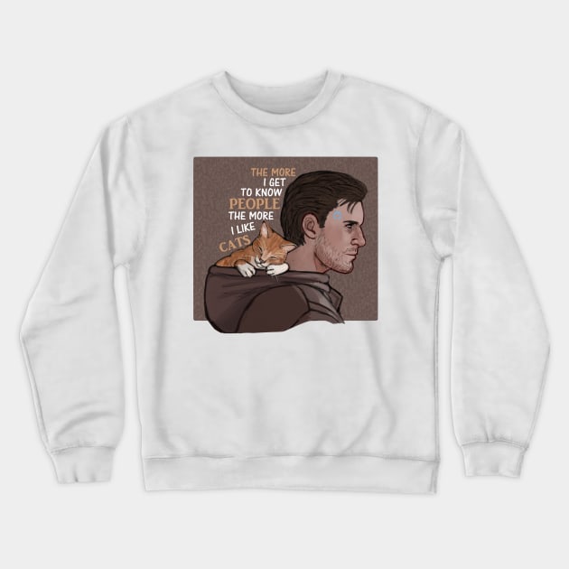 Android Gavin Crewneck Sweatshirt by Julientel89